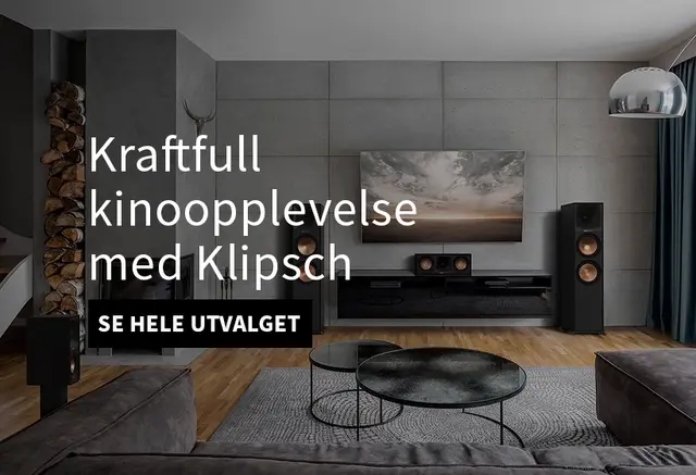 Hjemmekino med Klipsch Reference Premiere